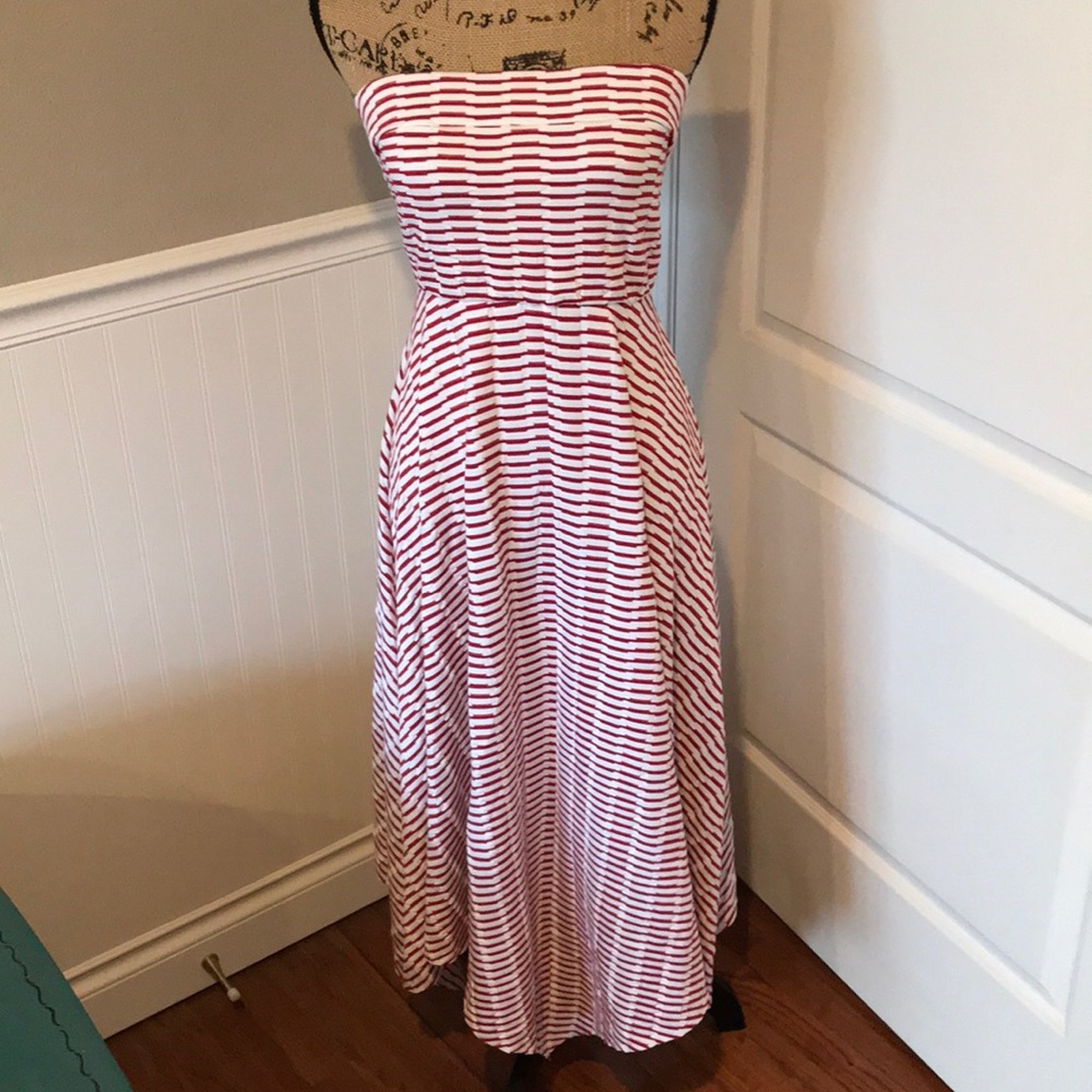 Maeve strapless dress NWT